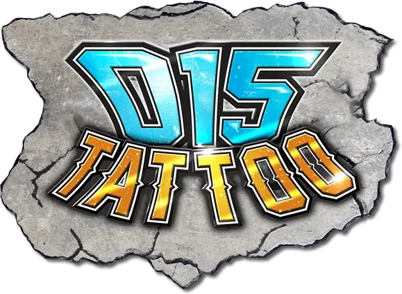 Het logo van 015 Tattoo