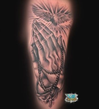 Tattoo geloof duif