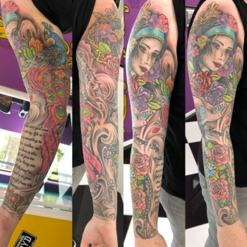 full color sleeve 